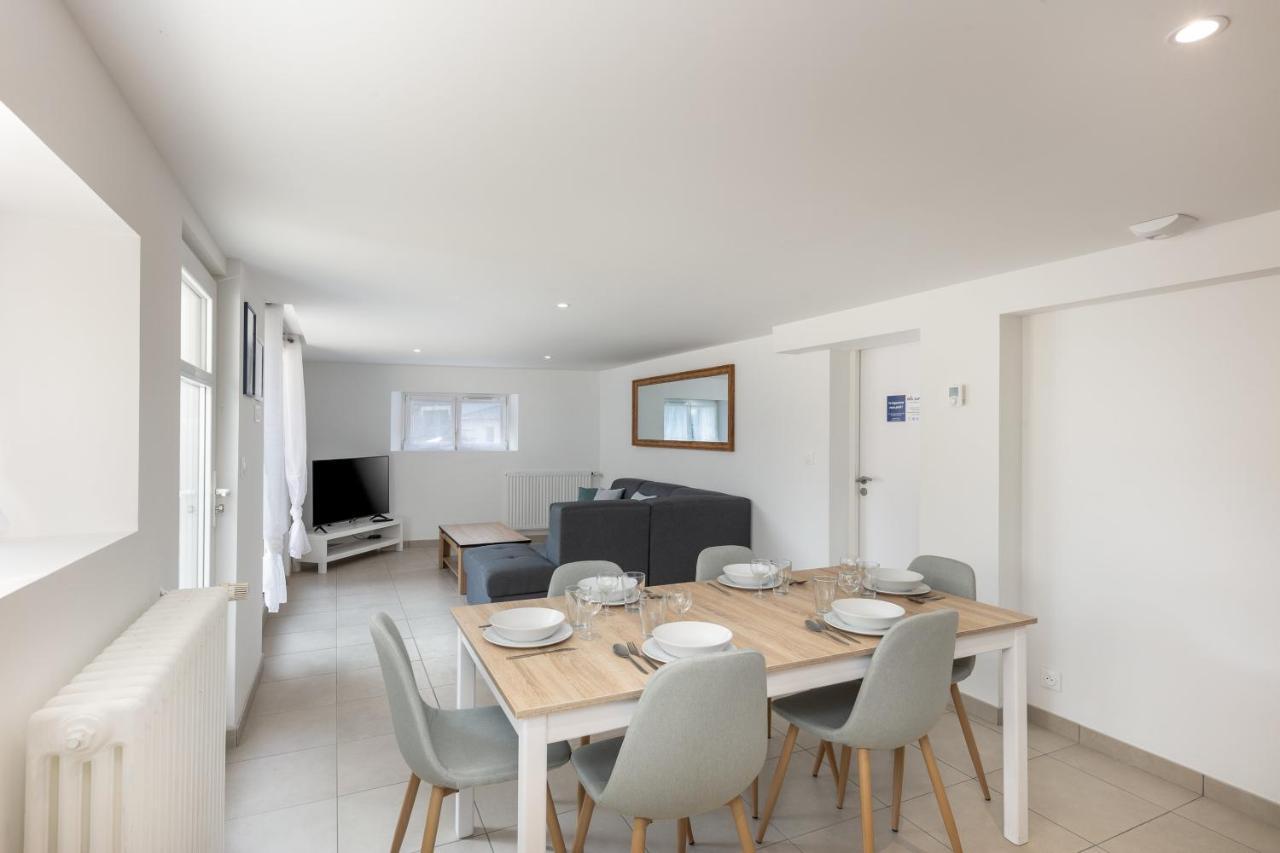 La Belle Poule : Chambre Spacieuse Avec Sdb Privative, Cuisine Et Salon Partages, Terrasse, Proche Facs Et Centre Brest Dış mekan fotoğraf
