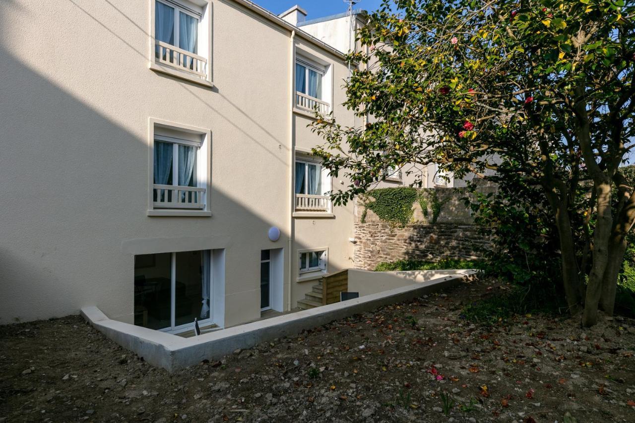 La Belle Poule : Chambre Spacieuse Avec Sdb Privative, Cuisine Et Salon Partages, Terrasse, Proche Facs Et Centre Brest Dış mekan fotoğraf