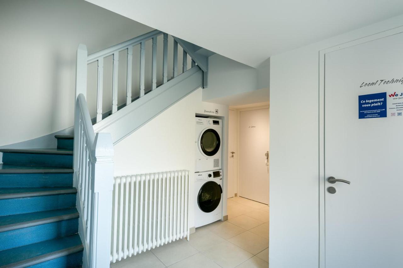 La Belle Poule : Chambre Spacieuse Avec Sdb Privative, Cuisine Et Salon Partages, Terrasse, Proche Facs Et Centre Brest Dış mekan fotoğraf