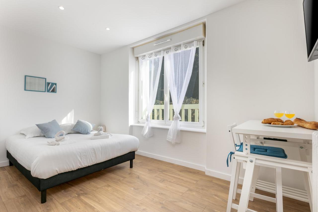 La Belle Poule : Chambre Spacieuse Avec Sdb Privative, Cuisine Et Salon Partages, Terrasse, Proche Facs Et Centre Brest Dış mekan fotoğraf