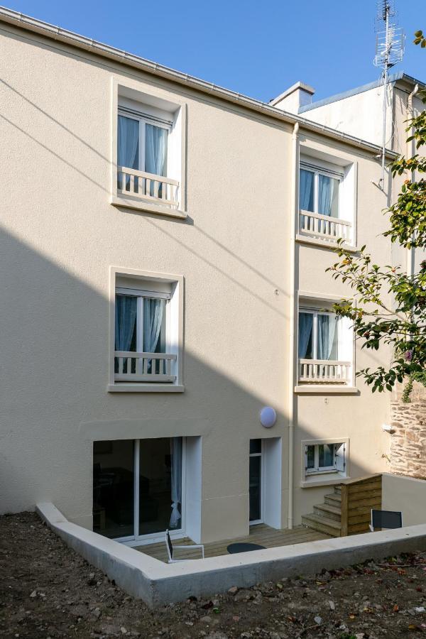 La Belle Poule : Chambre Spacieuse Avec Sdb Privative, Cuisine Et Salon Partages, Terrasse, Proche Facs Et Centre Brest Dış mekan fotoğraf
